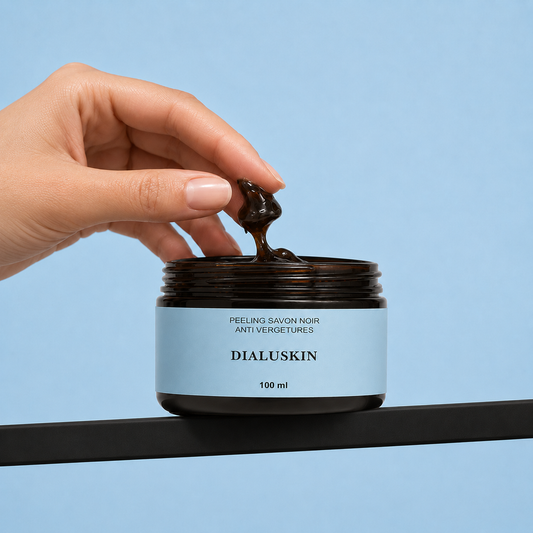 Peeling sapone nero anti smagliature