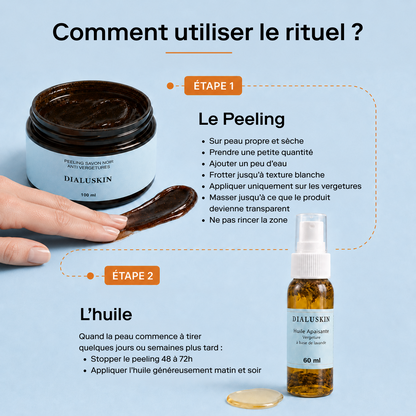 Rituel : Soin revitalisant vergeture