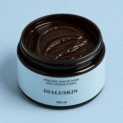 Peeling sapone nero anti smagliature