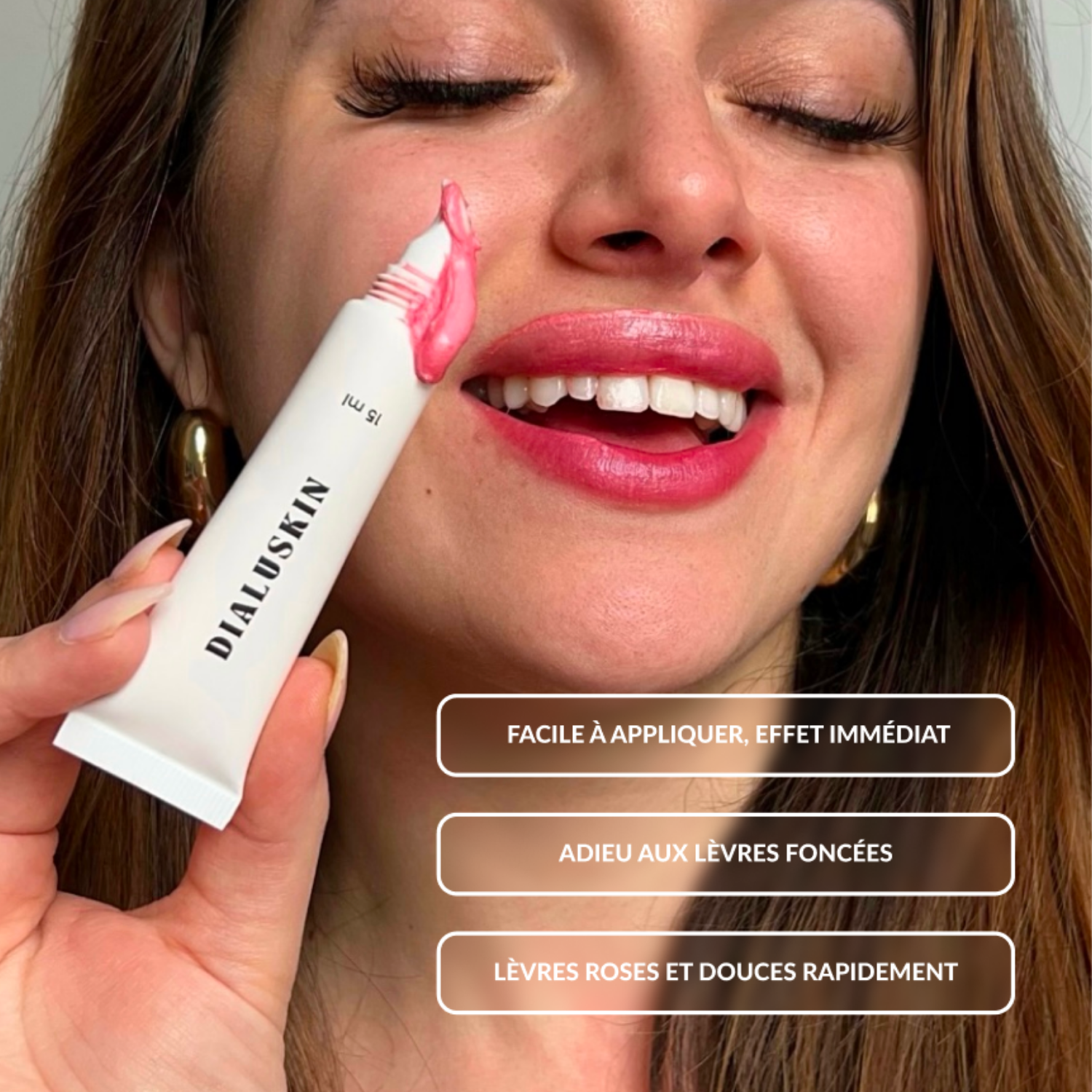 Baume à lèvres teinté rose – Effet naturel 10 g