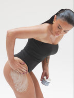 Black soap peeling anti-stretch marks